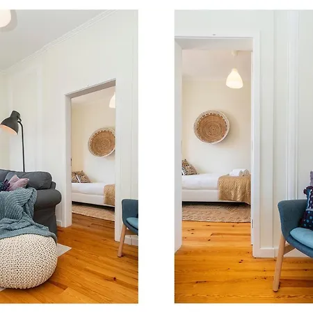 Apartment Flat For 10 Minutes From Intendente Lisbon